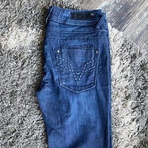 Vigoss Dark Blue Denim Jeans with Double Button 29x32